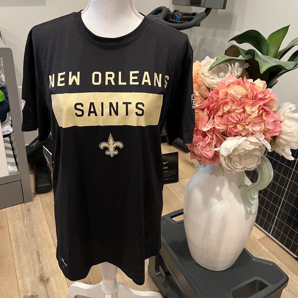 Nike New Orleans Saints jersey Size L Black